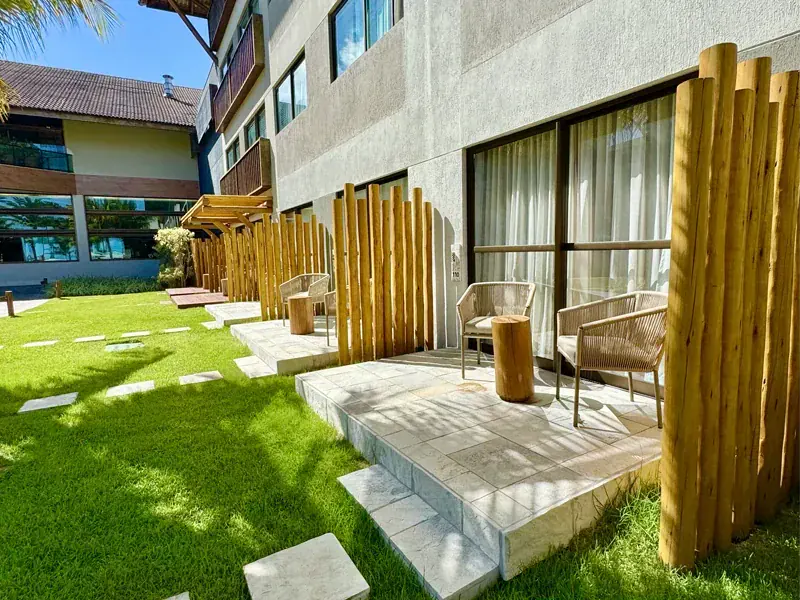 Apartamento Premium Garden do Samoa Beach Resort, na Praia de Muro Alto, em Porto de Galinhas