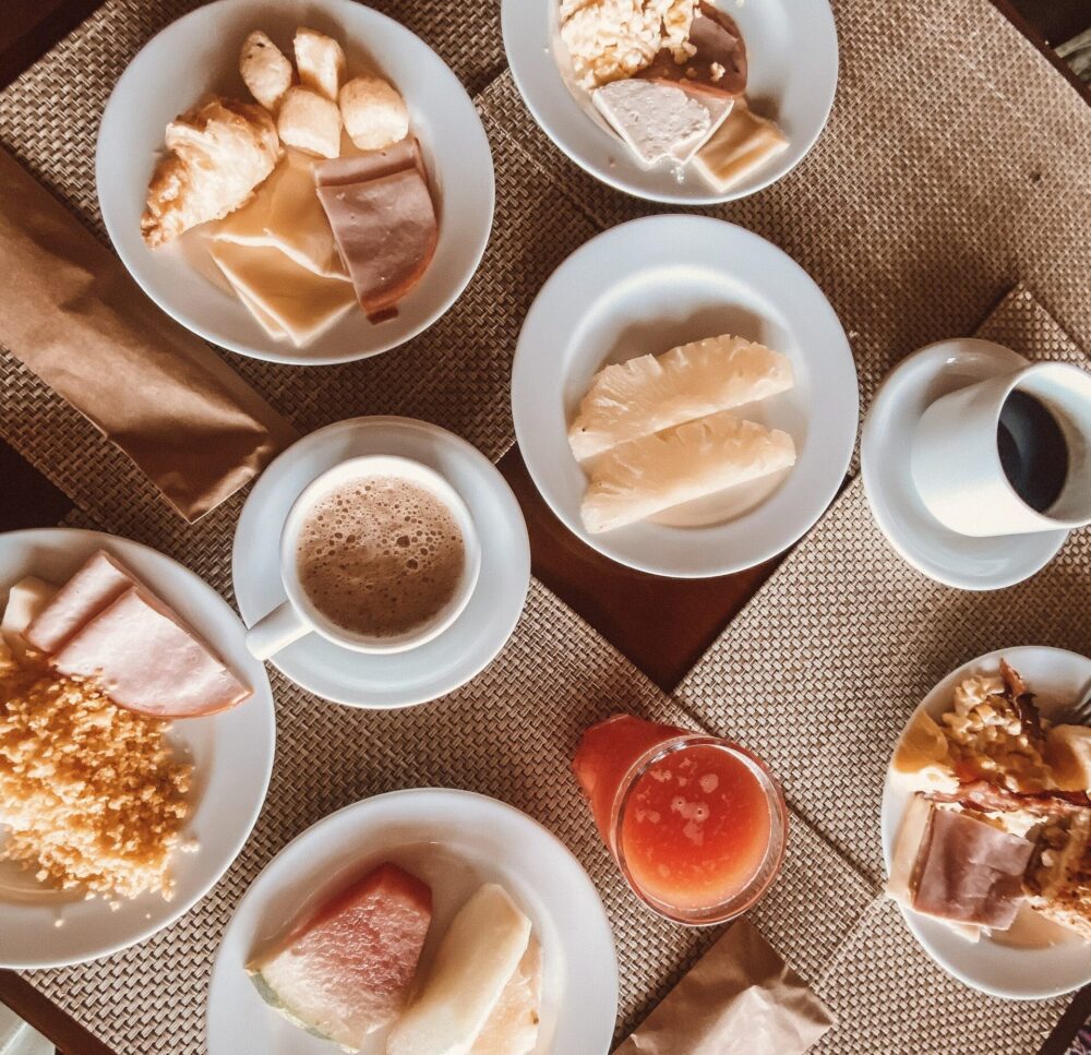 cafe da manha em resort samoa porto de galinhas pe