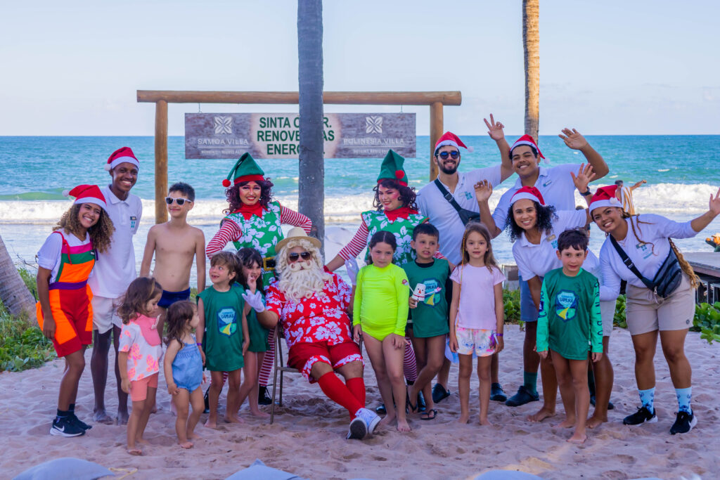 Um Natal tropical com muita magia e sofisticação.